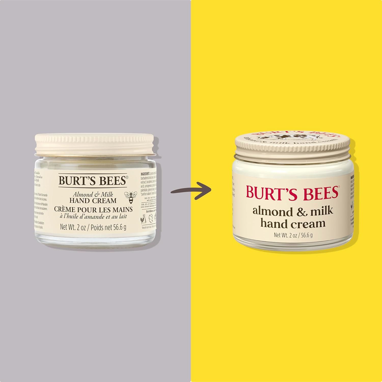 Detalle 2 de Burt's Bees Almond & Milk Hand Cream 2 oz