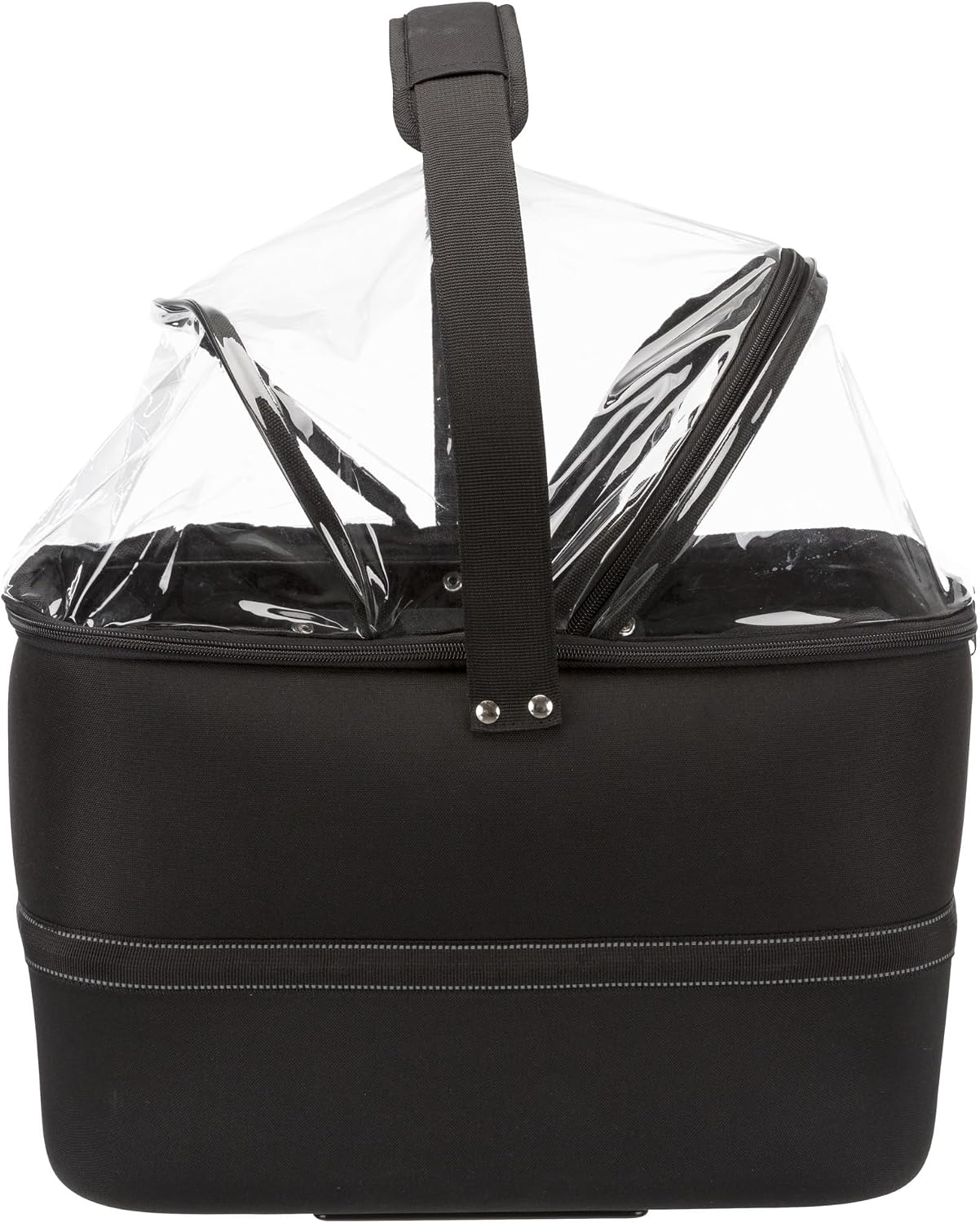 Detalle de Trixie 13108 Pet Carrier Bicycle Pet Carrier: cesta portapet per bici 41x47x39 cm nera