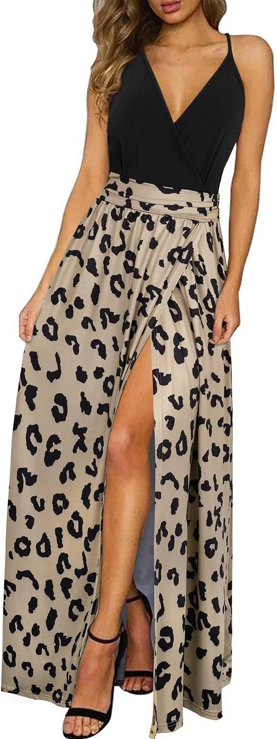 Detalle de Sommerkleid mit V-Ausschnitt für Damen