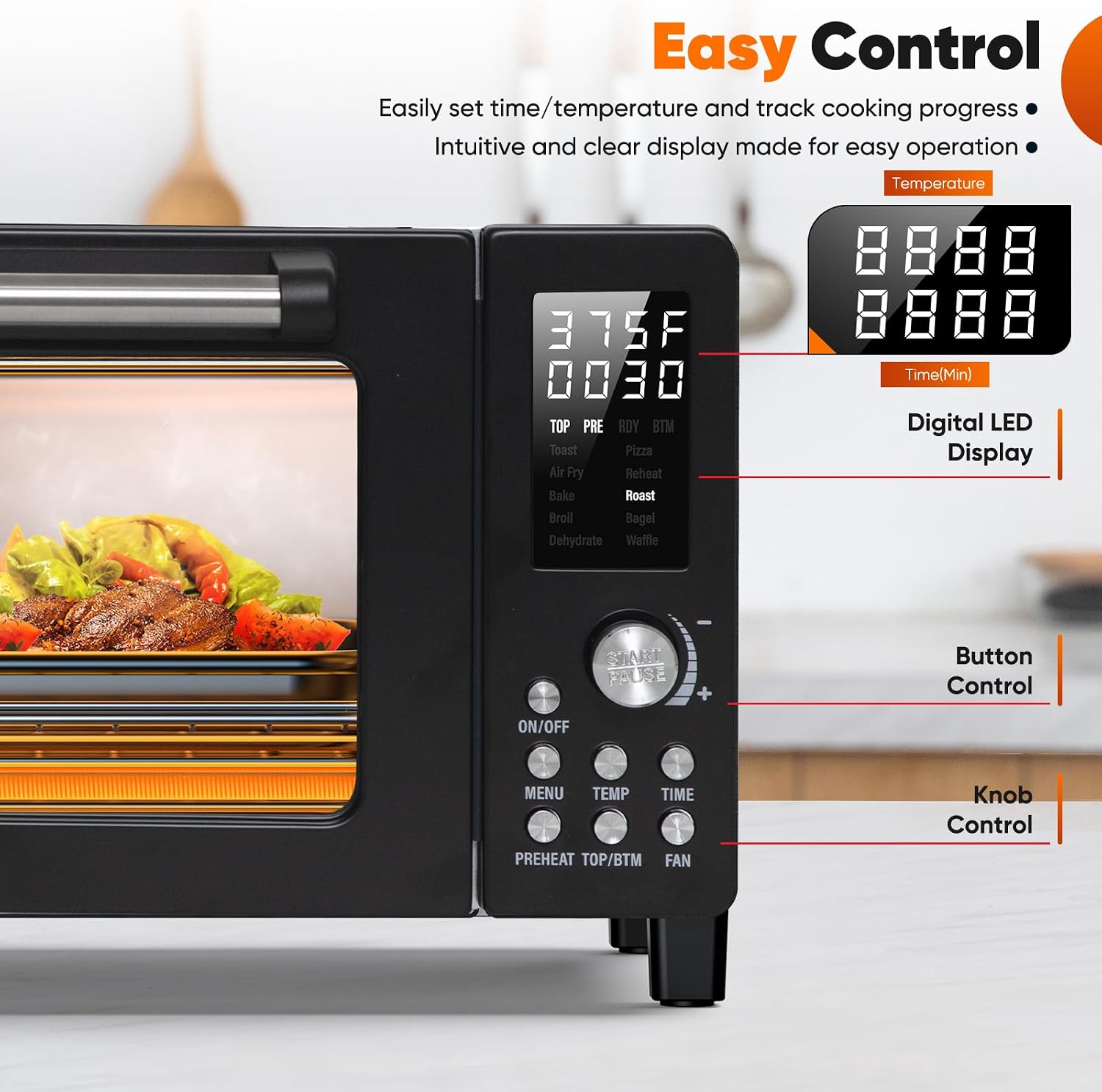 Thumbnail 4 de Nuwave Bravo Pro 10-in-1 Air Fryer ⚙