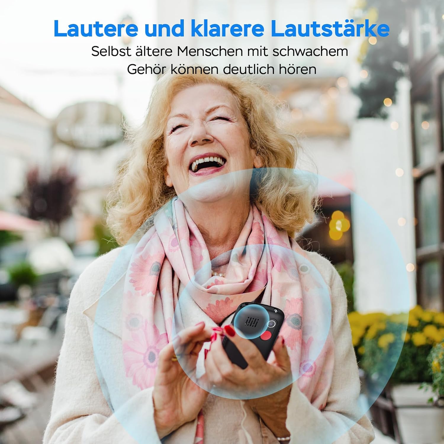 Thumbnail 3 de SweetLink S2PLUS Seniorenhandy ohne Vertrag (Dual SIM, SOS-Notruftaste, 1,77" Großtasten-Display)