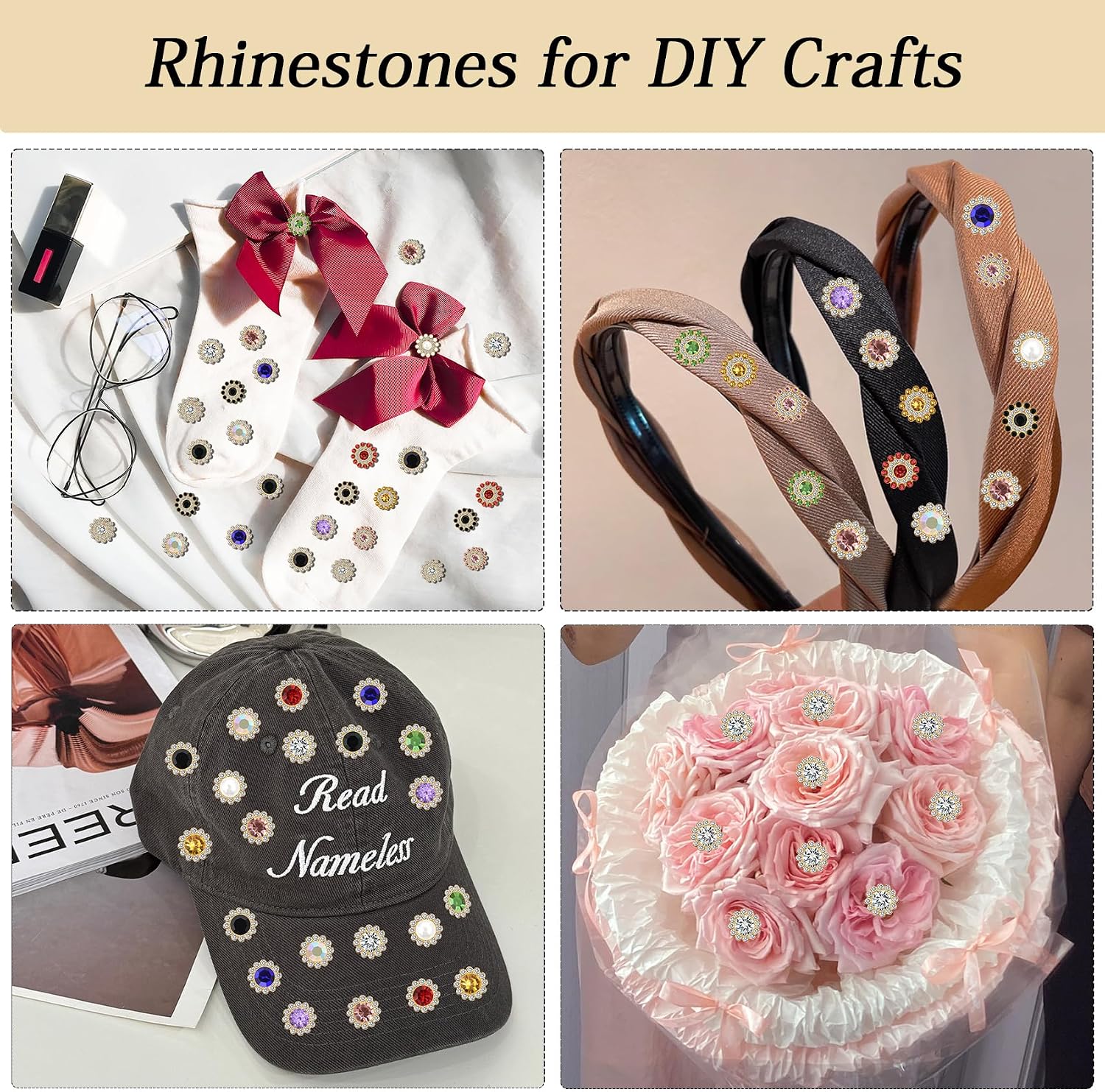 Detalle de Tipart Sew-On Rhinestones, 14mm