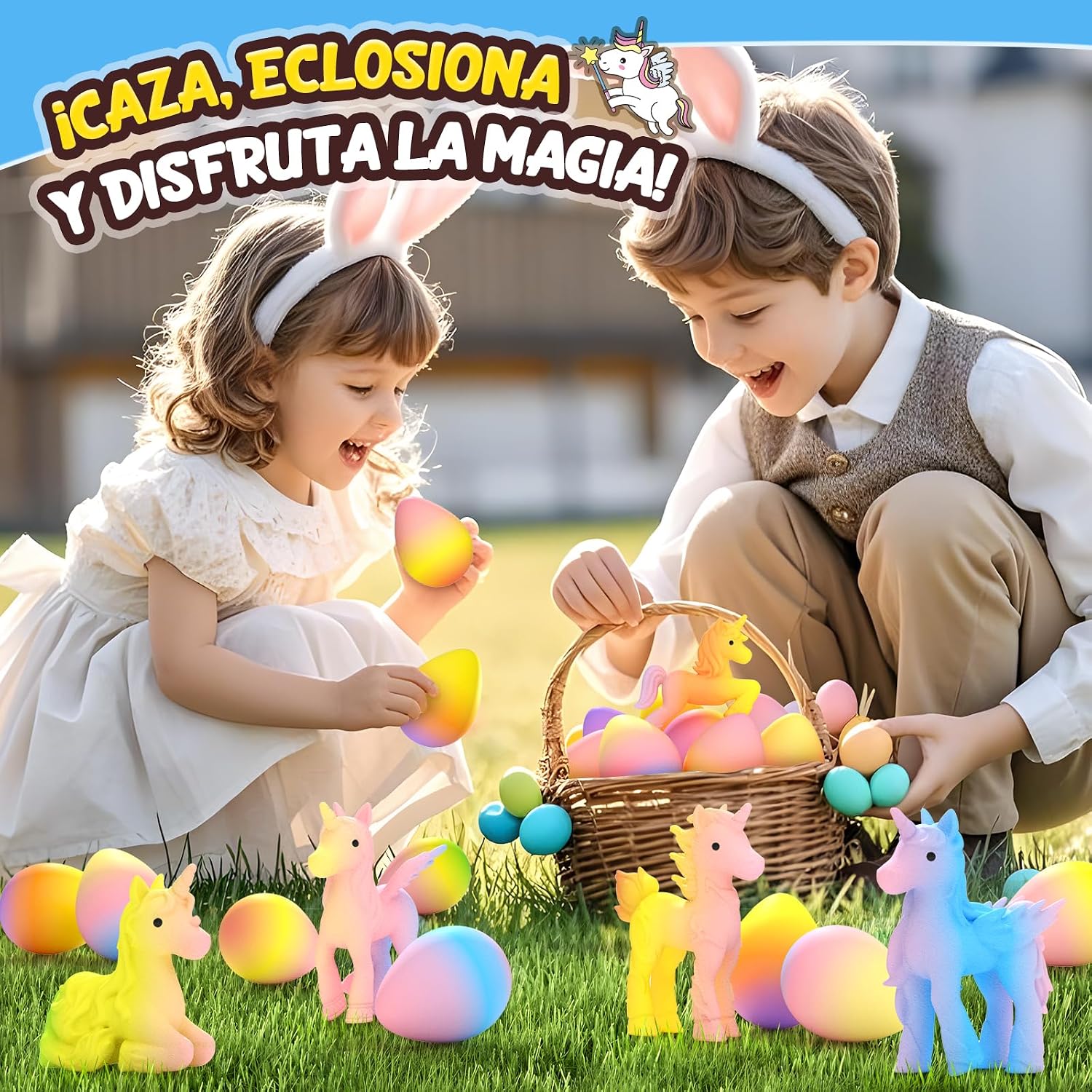 Thumbnail 4 de Unicorn Hatching Rainbow Eggs for Kids 6 Pack 🧩