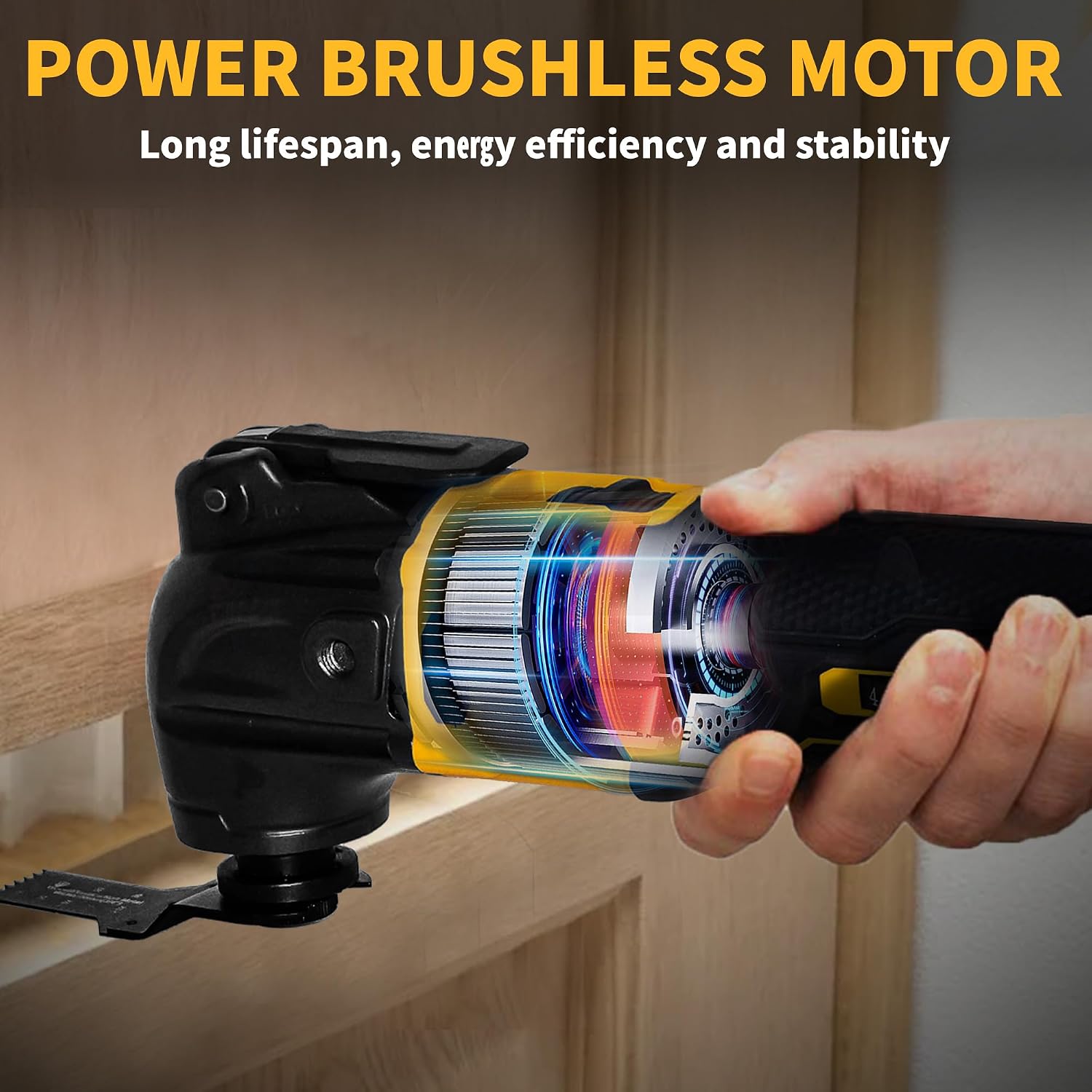 Thumbnail 6 de Oscillating Multi Tool for DeWalt 18V Battery – 21‑Piece Accessory Kit