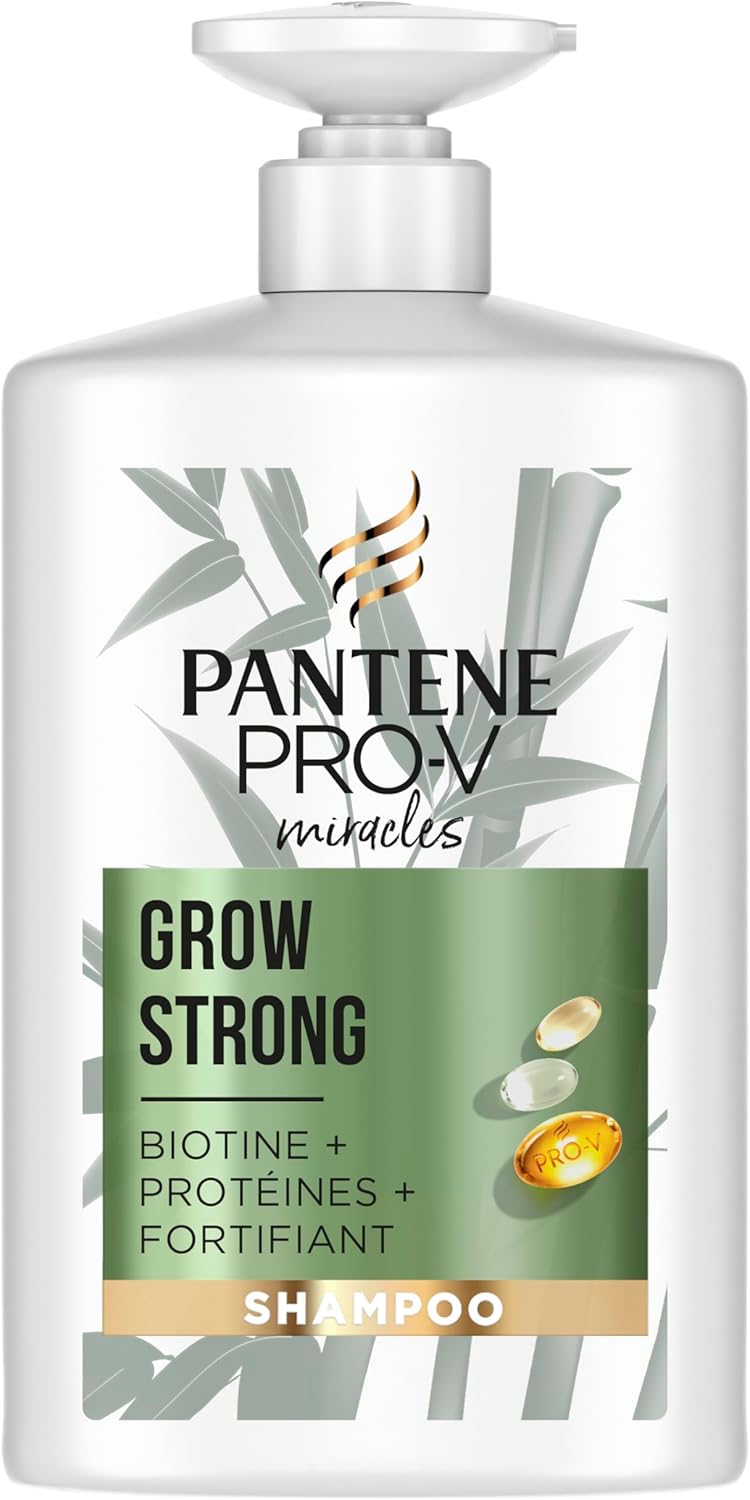 Detalle de Pantene Grow Strong Shampoing biotine 1000 ml