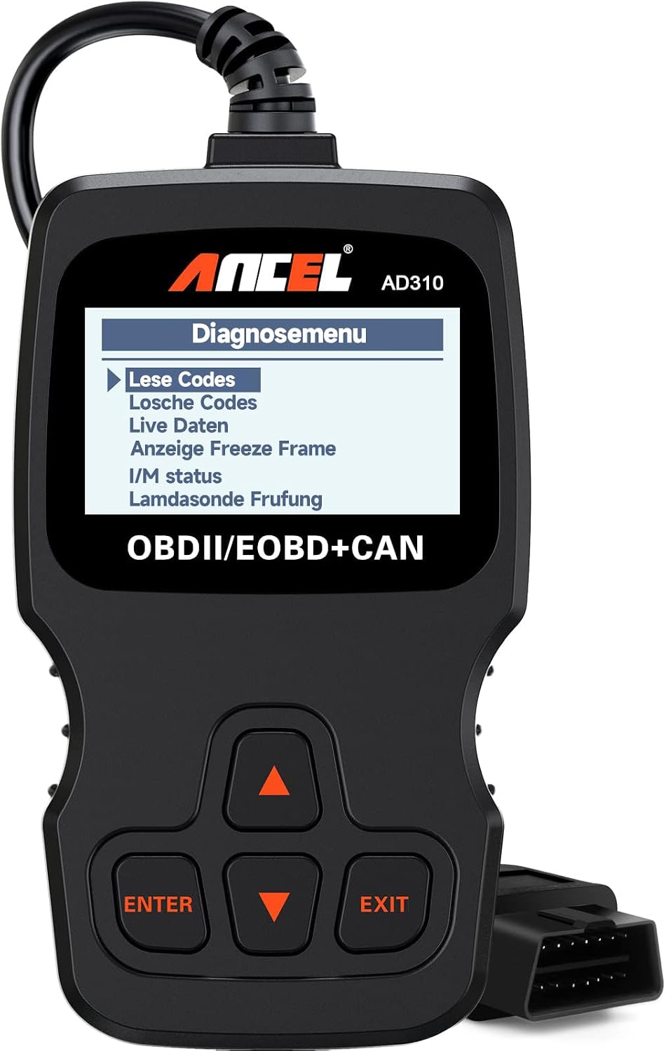 Detalle de ANCEL AD310 OBD2 Diagnosegerät 1996+