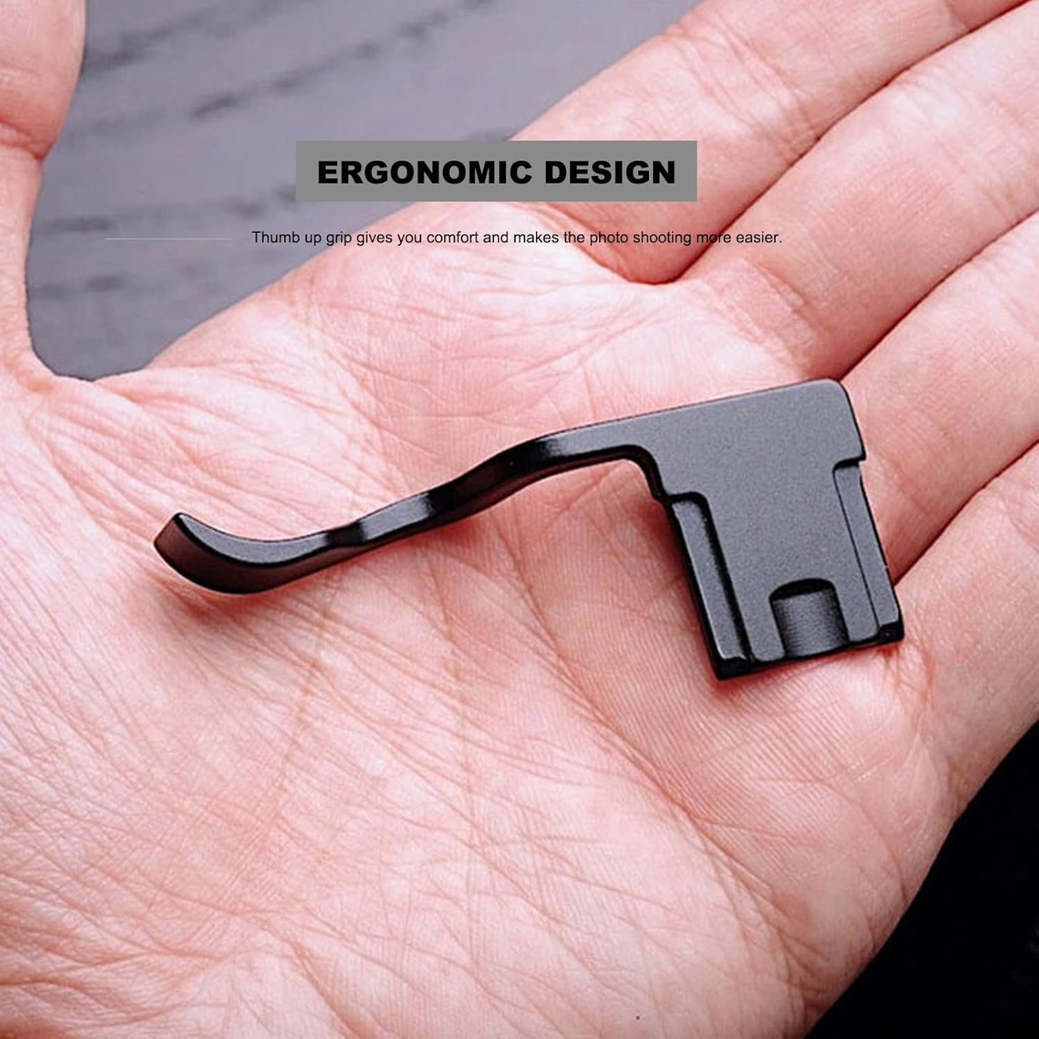 Detalle de Thumb Grip for Fujifilm XT10/XT20/XT30/XT30 II/XT1/XT2/XT3 – CNC Aluminium Thumb Up Rest