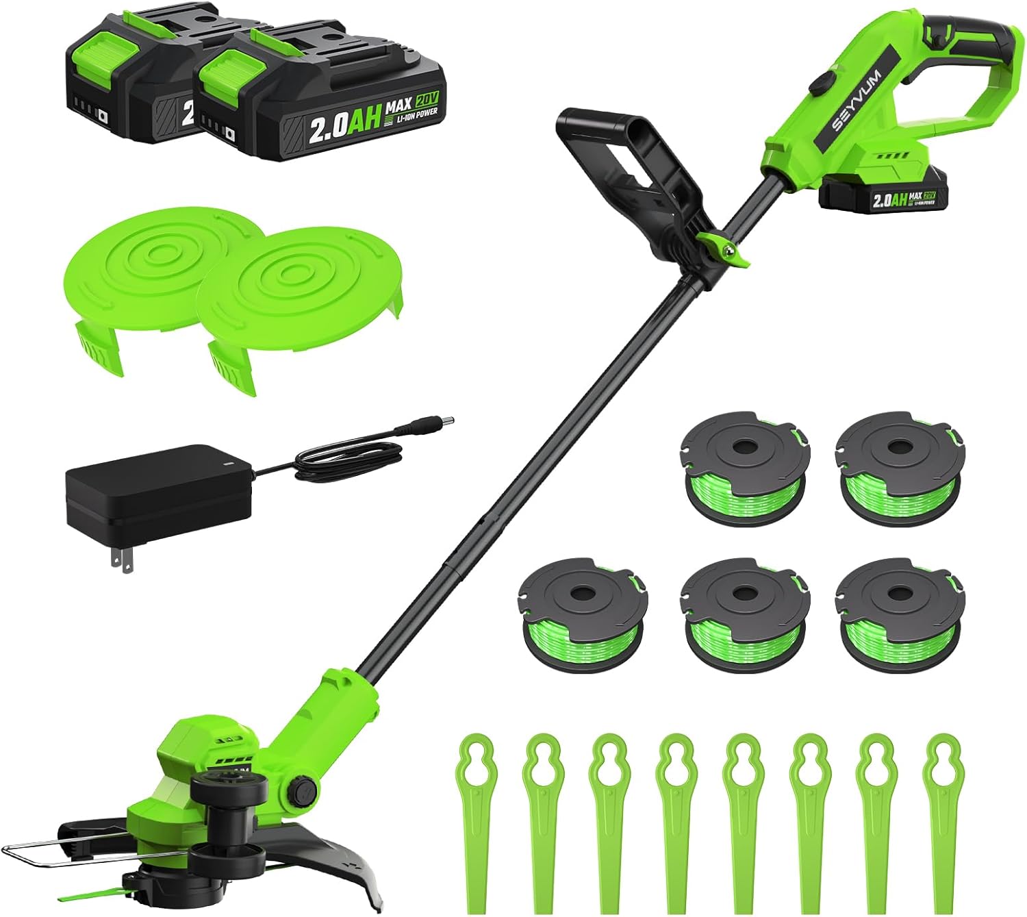 Detalle de SEYVUM Cordless String Trimmer 20V