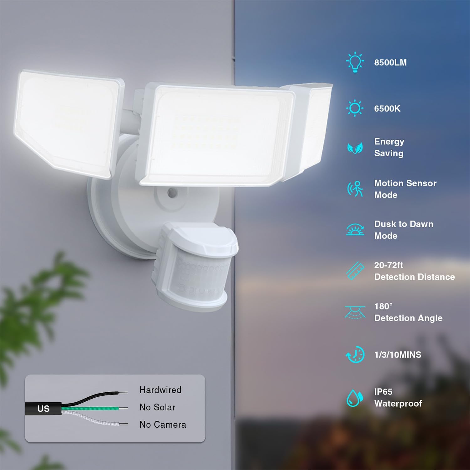 Detalle de Abovizo outdoor security light 85W