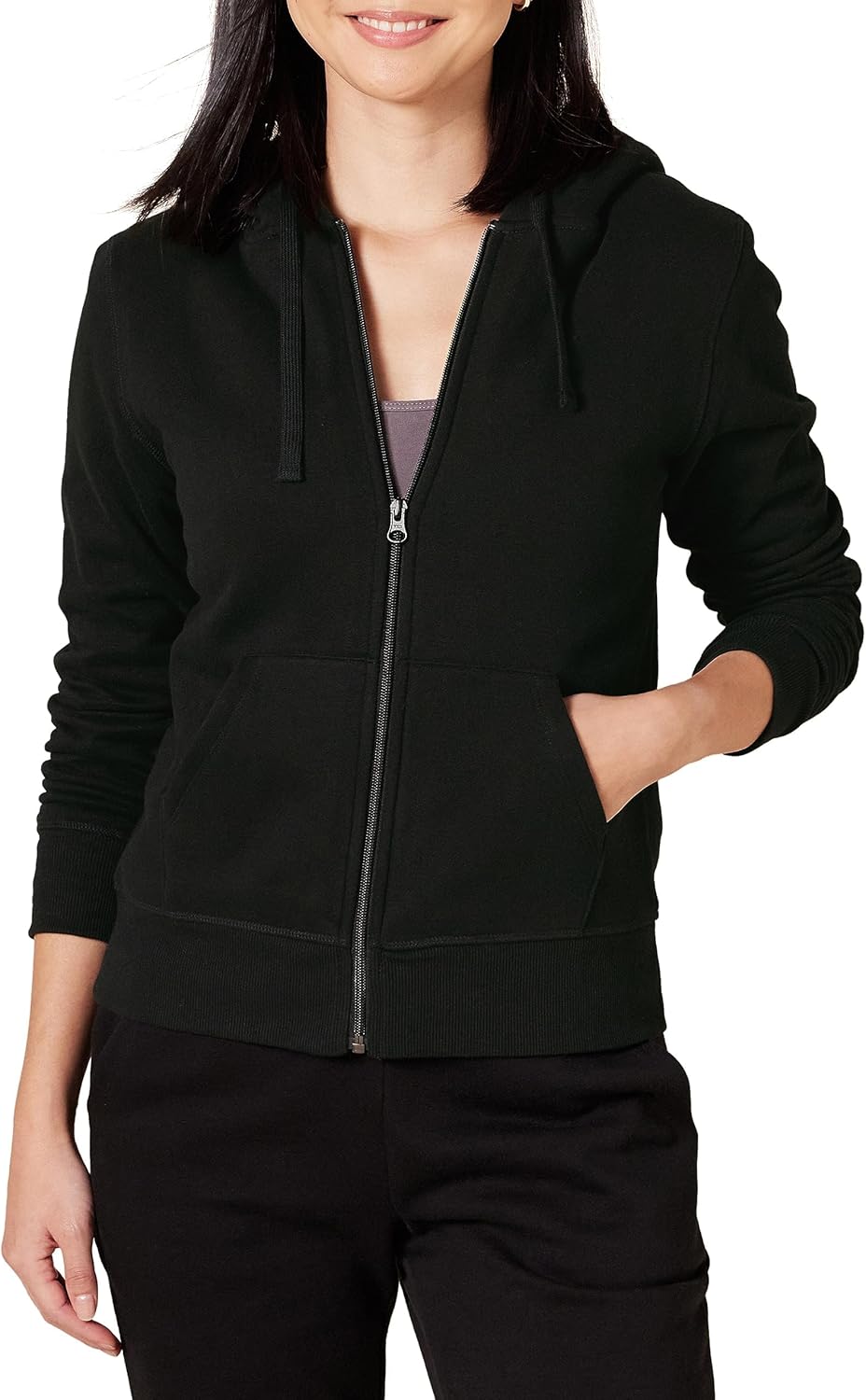 Thumbnail 4 de Amazon Essentials Women’s Sherpa-Lined Fleece Full-Zip Hooded Jacket (Plus Sizes)