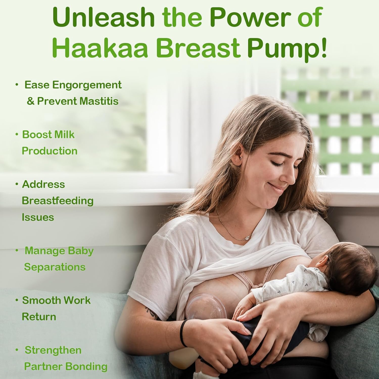 Thumbnail 2 de Haakaa Silicone Manual Breast Pump (4oz/100ml) – food grade silicone, adjustable suction & portable let-down collector
