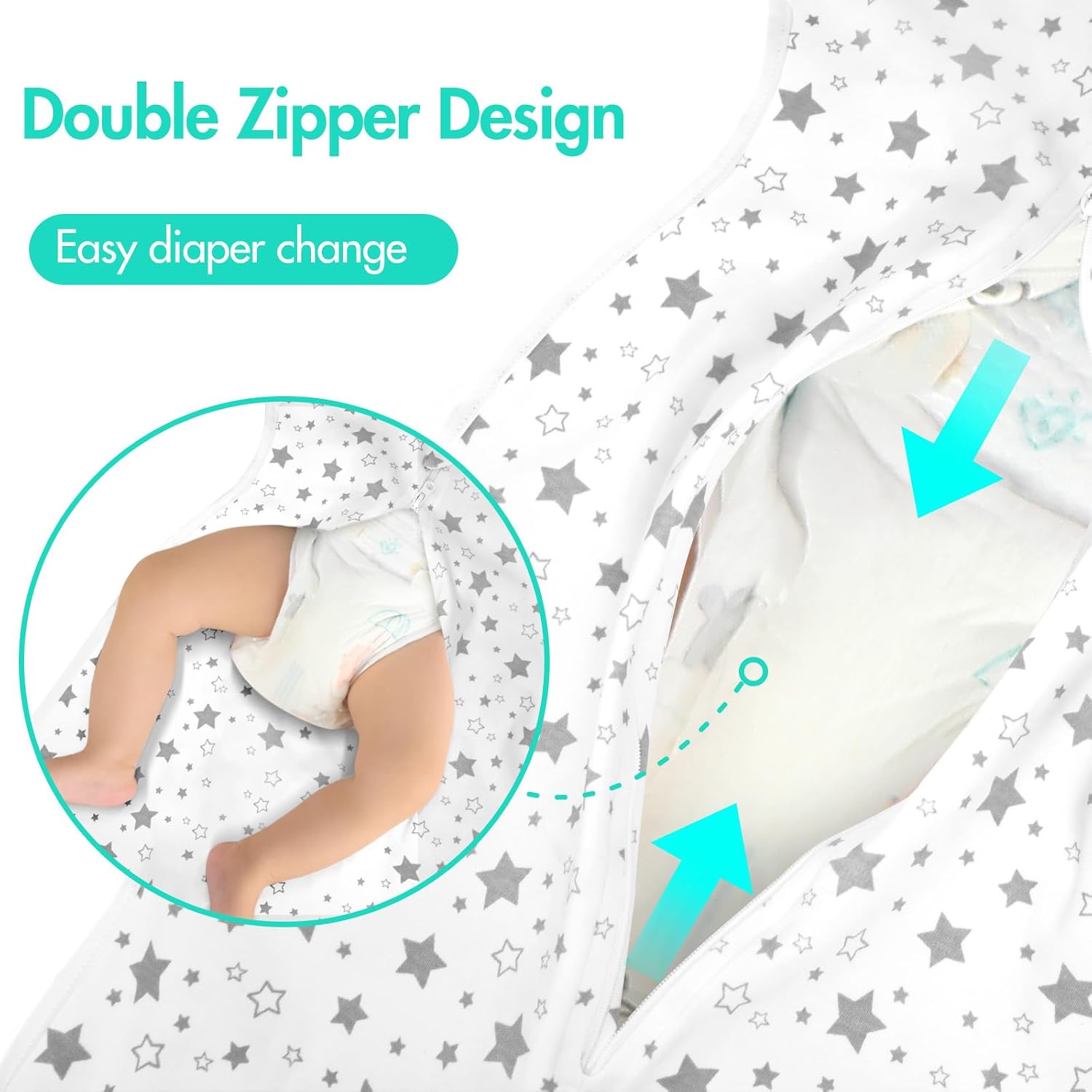 Detalle de ANYEDDE Baby Swaddle 2-Pack