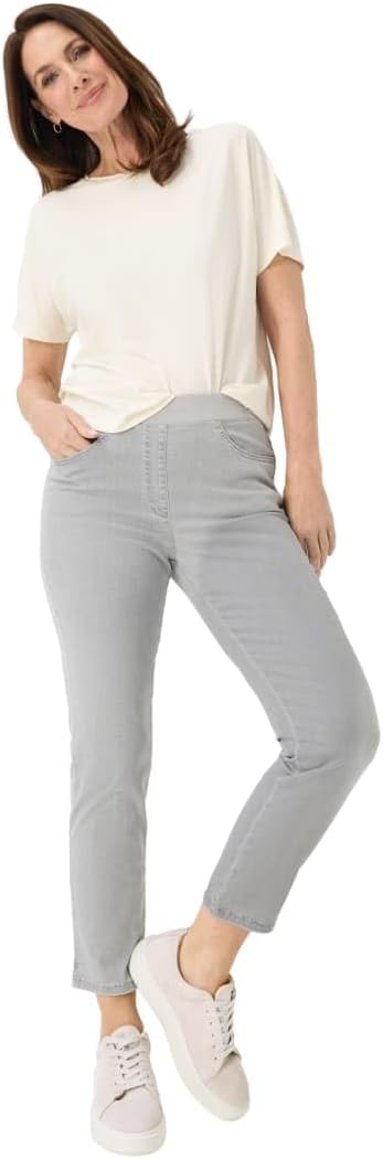 Thumbnail 3 de Raphaela Pantalon Femme – denim léger raccourci