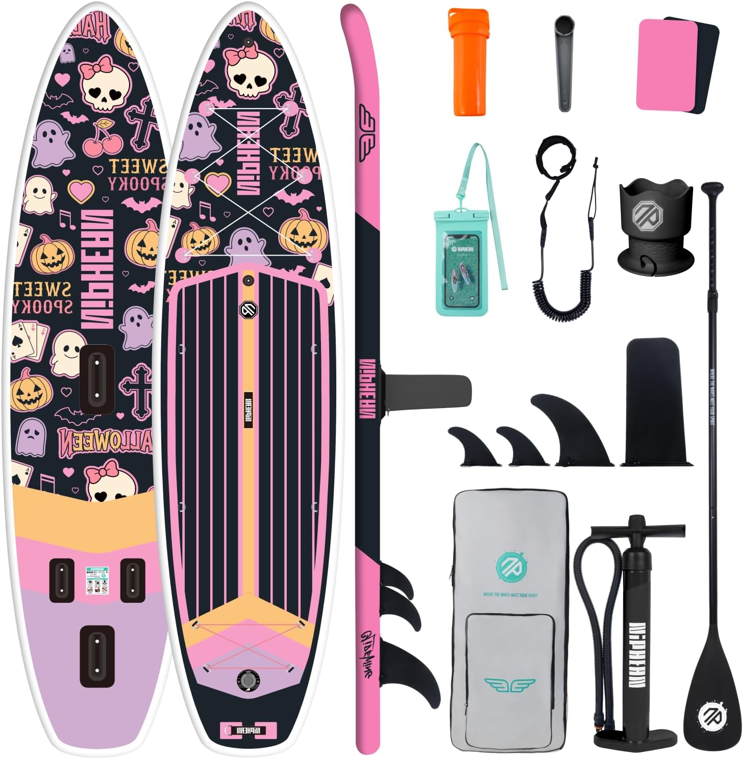 Detalle 2 de niphean Extra Large Inflatable Paddle Board 500 lbs