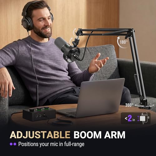 Thumbnail 6 de FIFINE AmpliTank K688CT Podcast Microphone Kit (USB/XLR) with Boom Arm