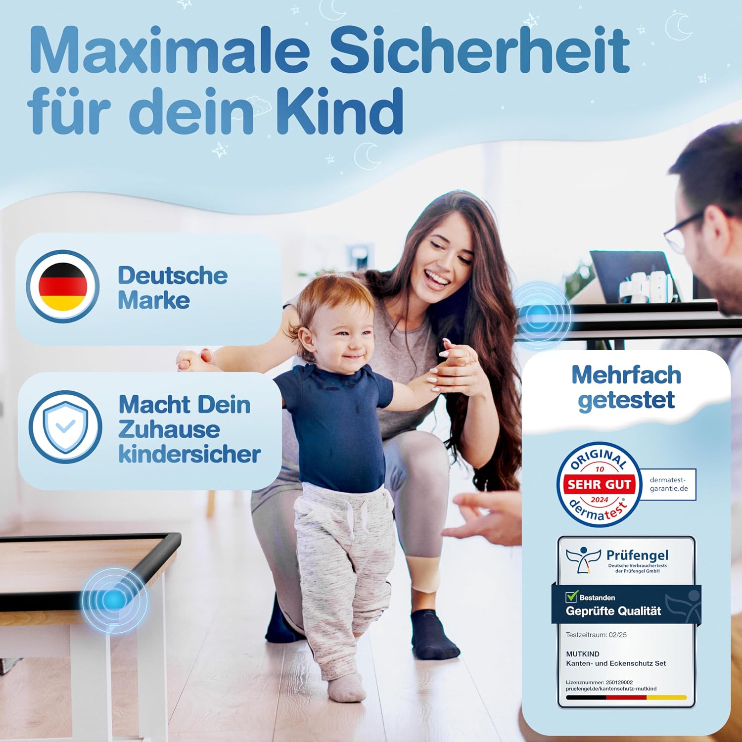 Detalle de MUTKIND Kantenschutz Baby 6 Meter