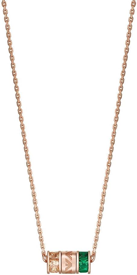 Thumbnail 5 de Collana da donna Emporio Armani EG3613221 in argento sterling placcato oro rosa