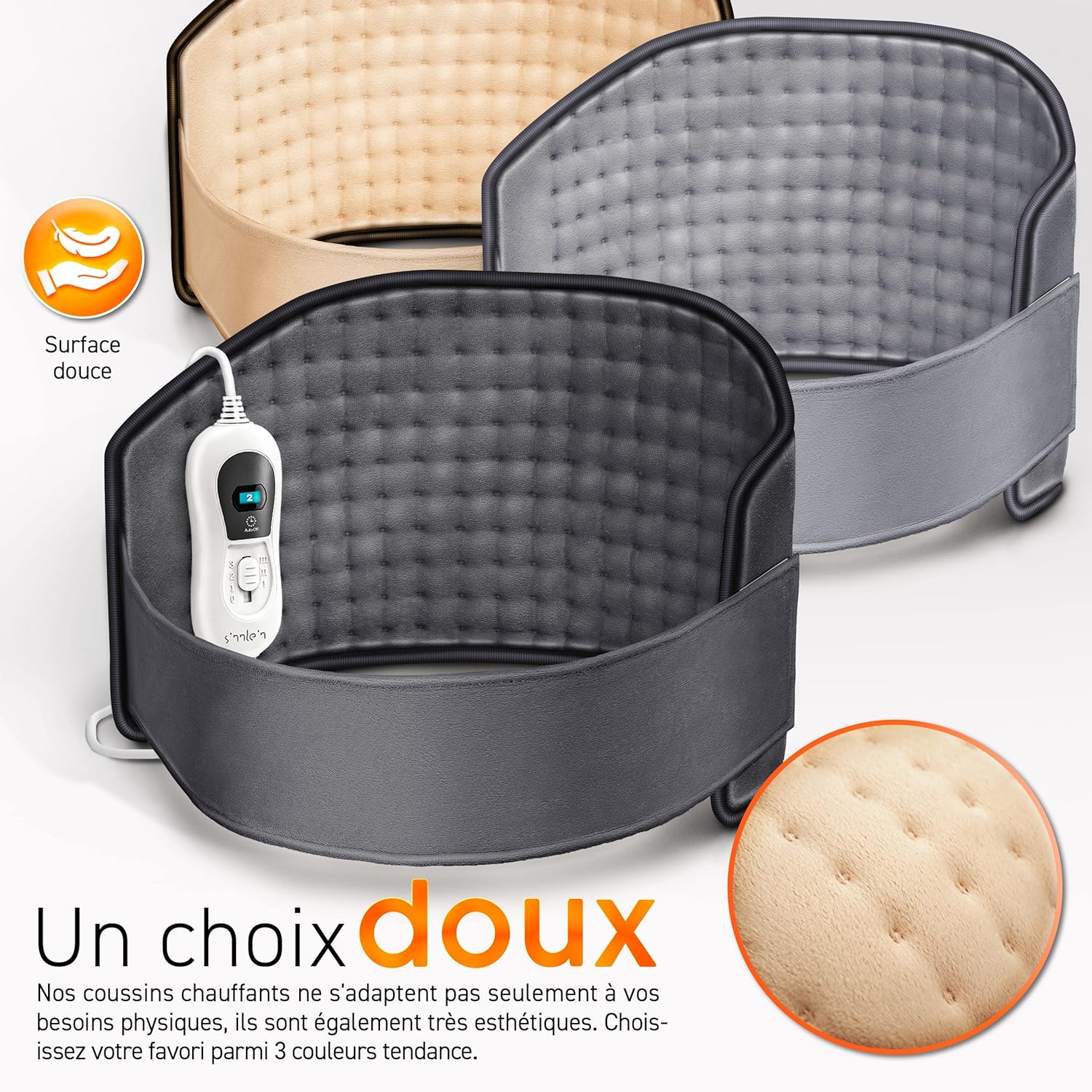 Thumbnail 6 de Ceinture Lombaire Chauffante Sinnlein — 3 niveaux, sécurité renforcée et lavage en machine
