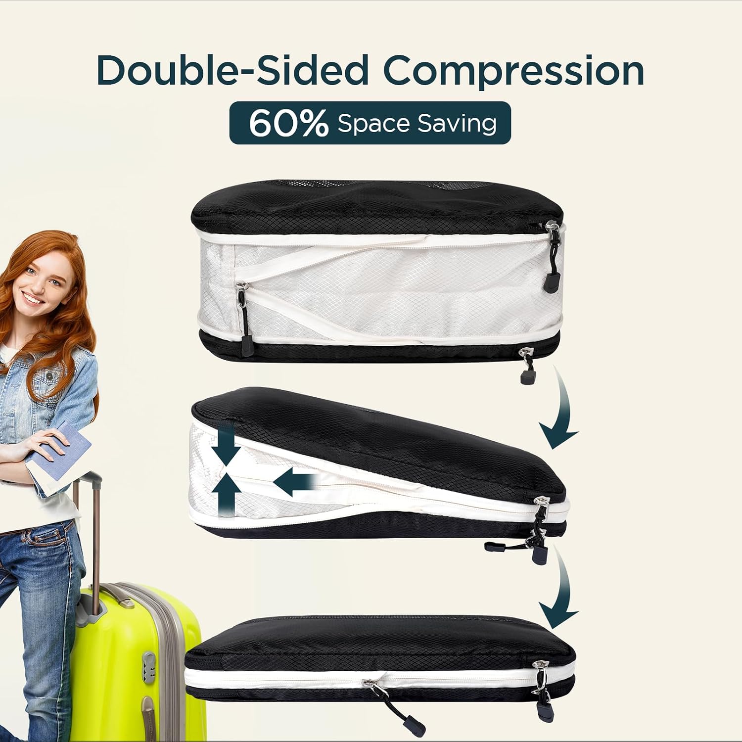 Detalle 2 de Cozary Sacs Compression Double Sided 4 Set