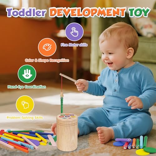 Thumbnail 3 de Haozozo Juguetes Montessori 4 en 1 16 piezas 🎲