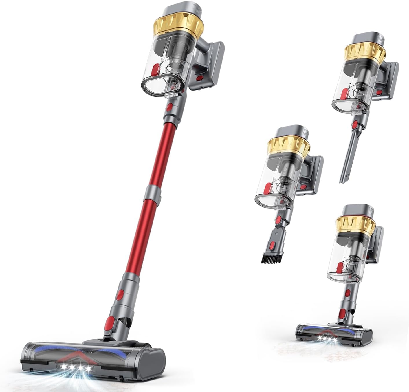 Detalle de AIPOWAY 650W 55KPA Cordless Vacuum — 75 min 🧹
