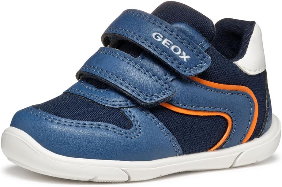 Detalle de Geox Mädchen B Zapito Girl ASneaker – Atmungsaktiver Sneaker für kleine Füße