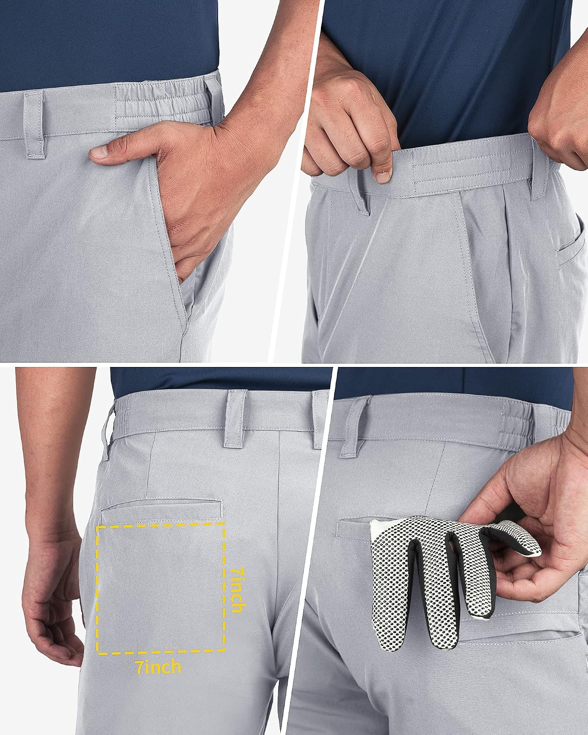 Thumbnail 2 de 33,000ft 9" Golf Shorts with UPF 50+