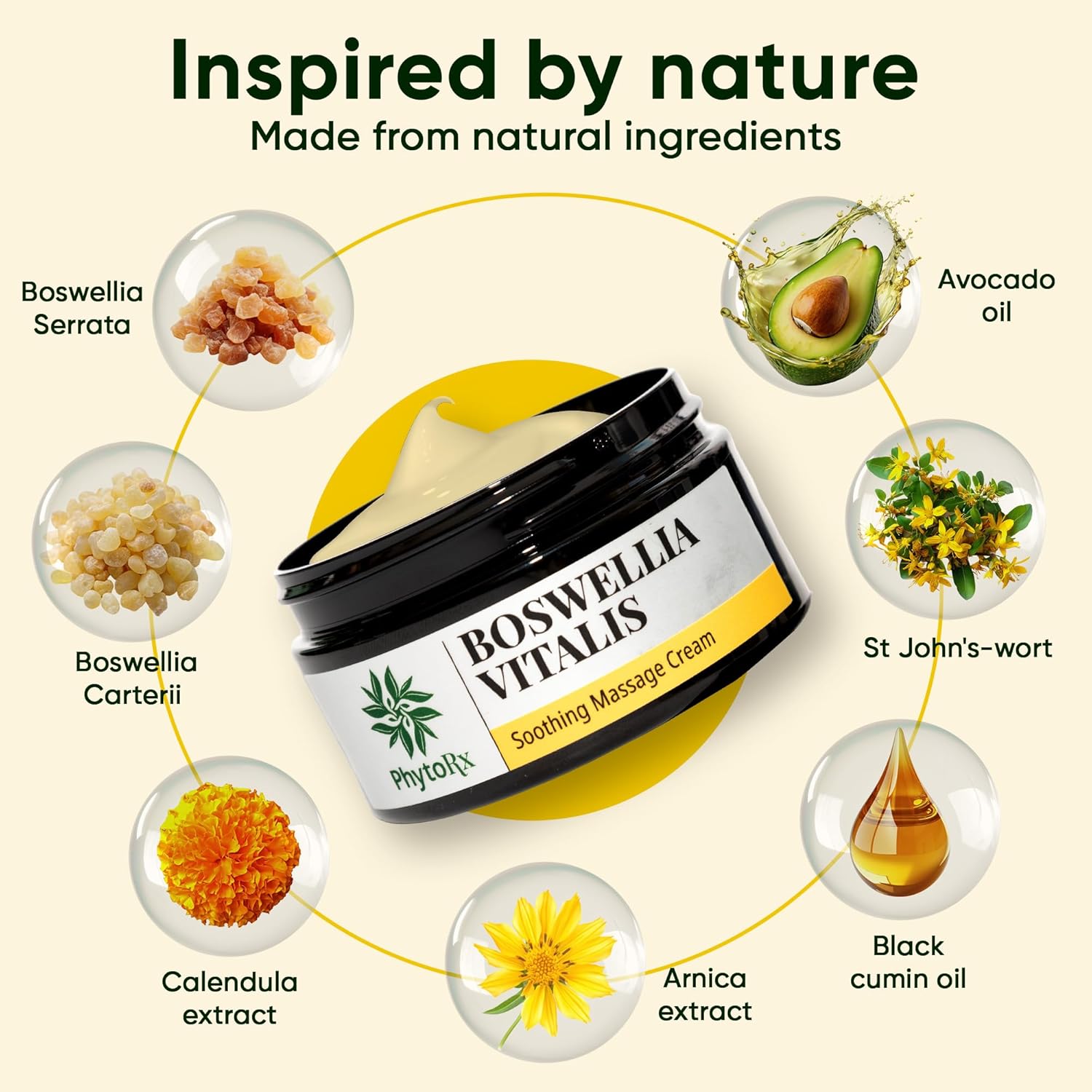 Thumbnail 4 de Crema Incenso Extra Forte 100 ml con Boswellia serrata & carterii per corpo, articolazioni e muscoli