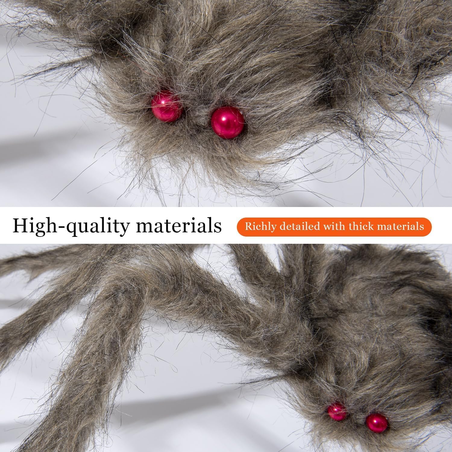 Detalle 1 de wymulot 5-23 Halloween Spider Set, 5-Pack with Bendable Legs