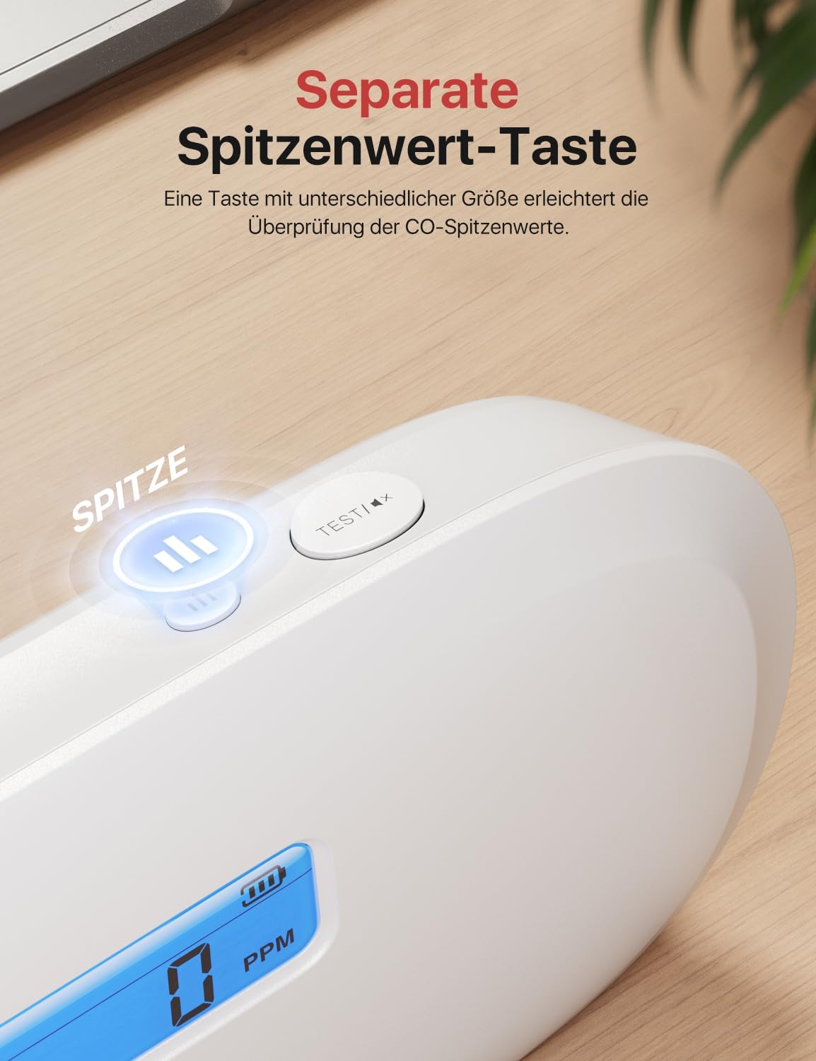 Thumbnail 5 de X-Sense XC0C-SR Kohlenmonoxidmelder 10 Jahre