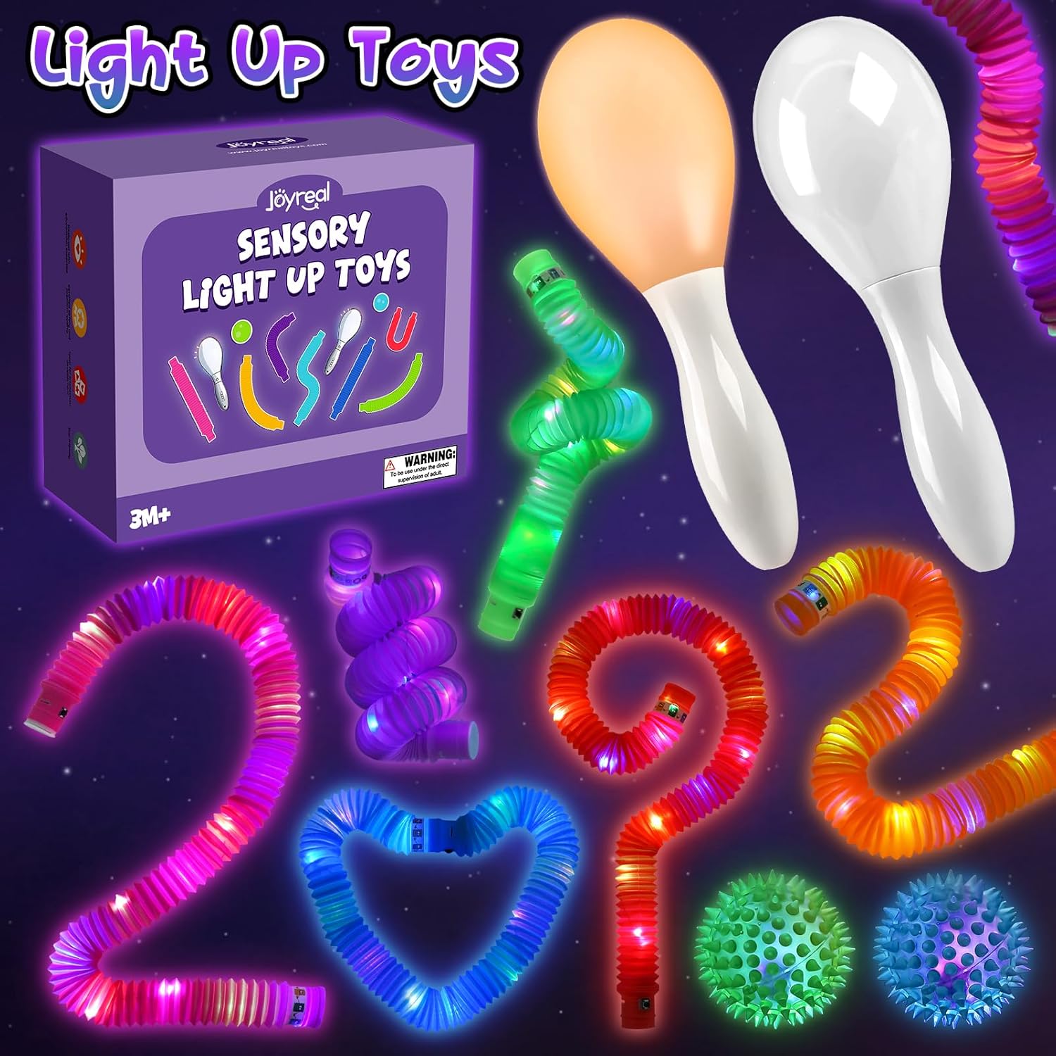 Thumbnail 6 de Joyreal 10pcs Sensory Light Up Toys for Autism