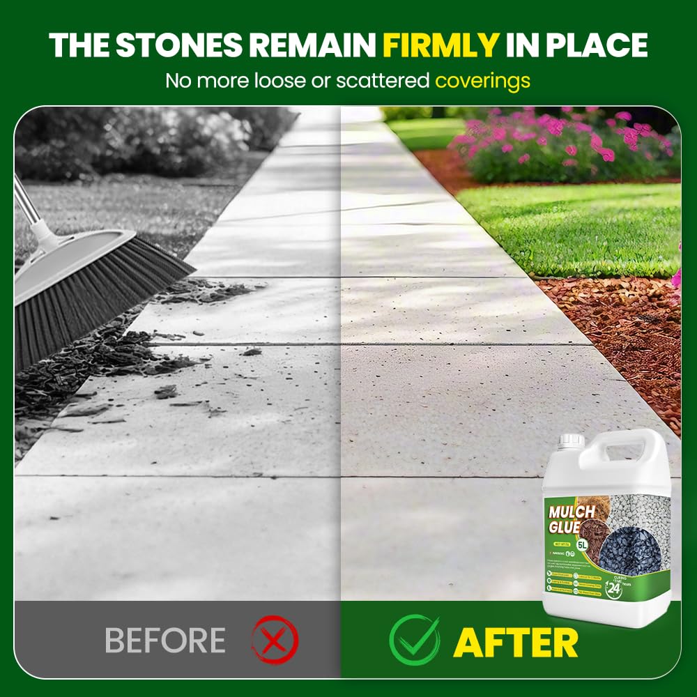 Thumbnail 1 de Sudale 5L Gravel Glue for Garden Stones: Safe, Non-Toxic Outdoor Binder