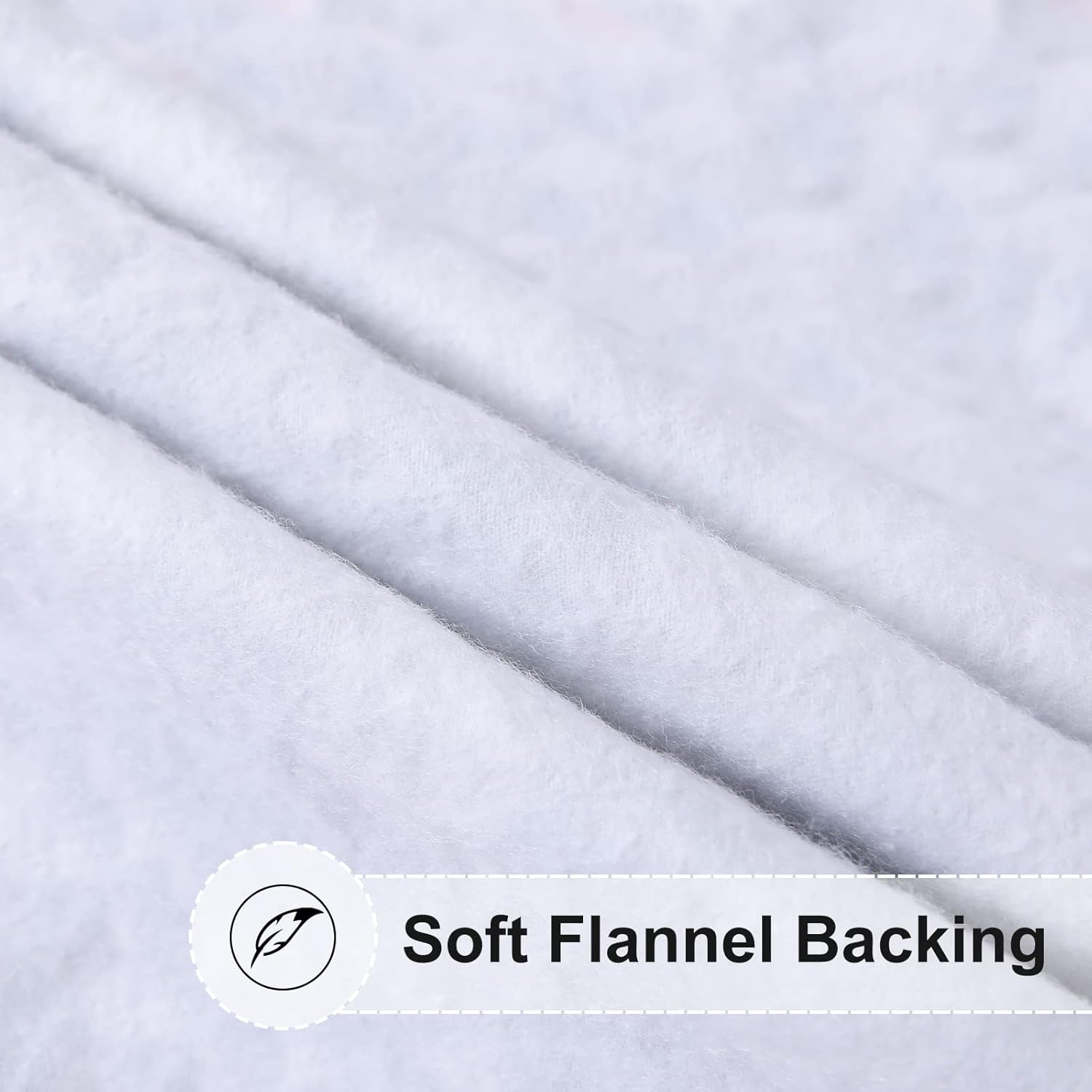 Thumbnail 4 de misaya Round Fitted Tablecloth with Elastic Edge – Waterproof Vinyl Table Cover for 45–56" Round Tables