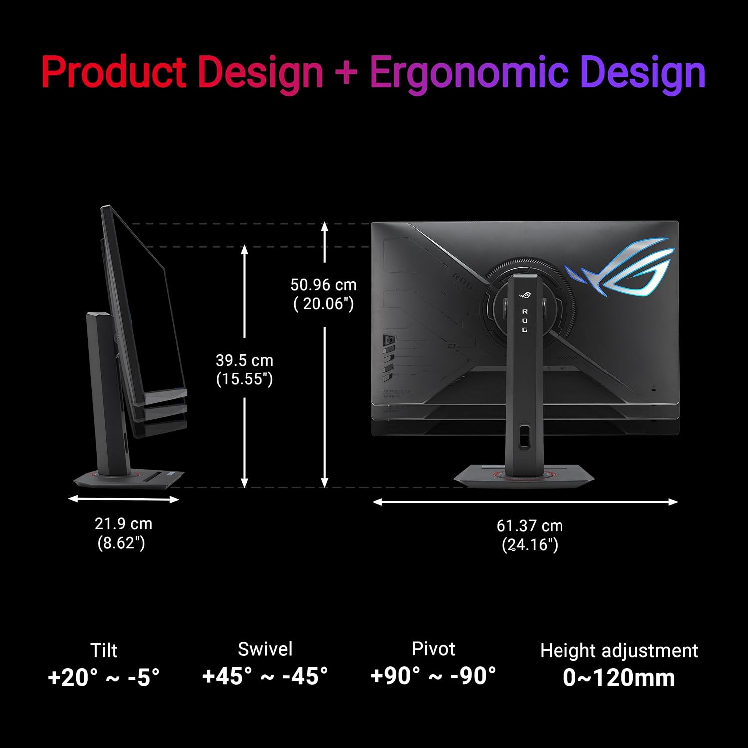 Thumbnail 5 de ASUS ROG Strix XG27UCG 27" 4K Gaming Monitor