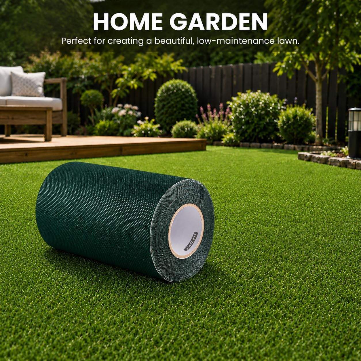Detalle 2 de LLPT AG640 Artificial Grass Seam Tape, 6" x 40 Feet, Butyl Adhesive