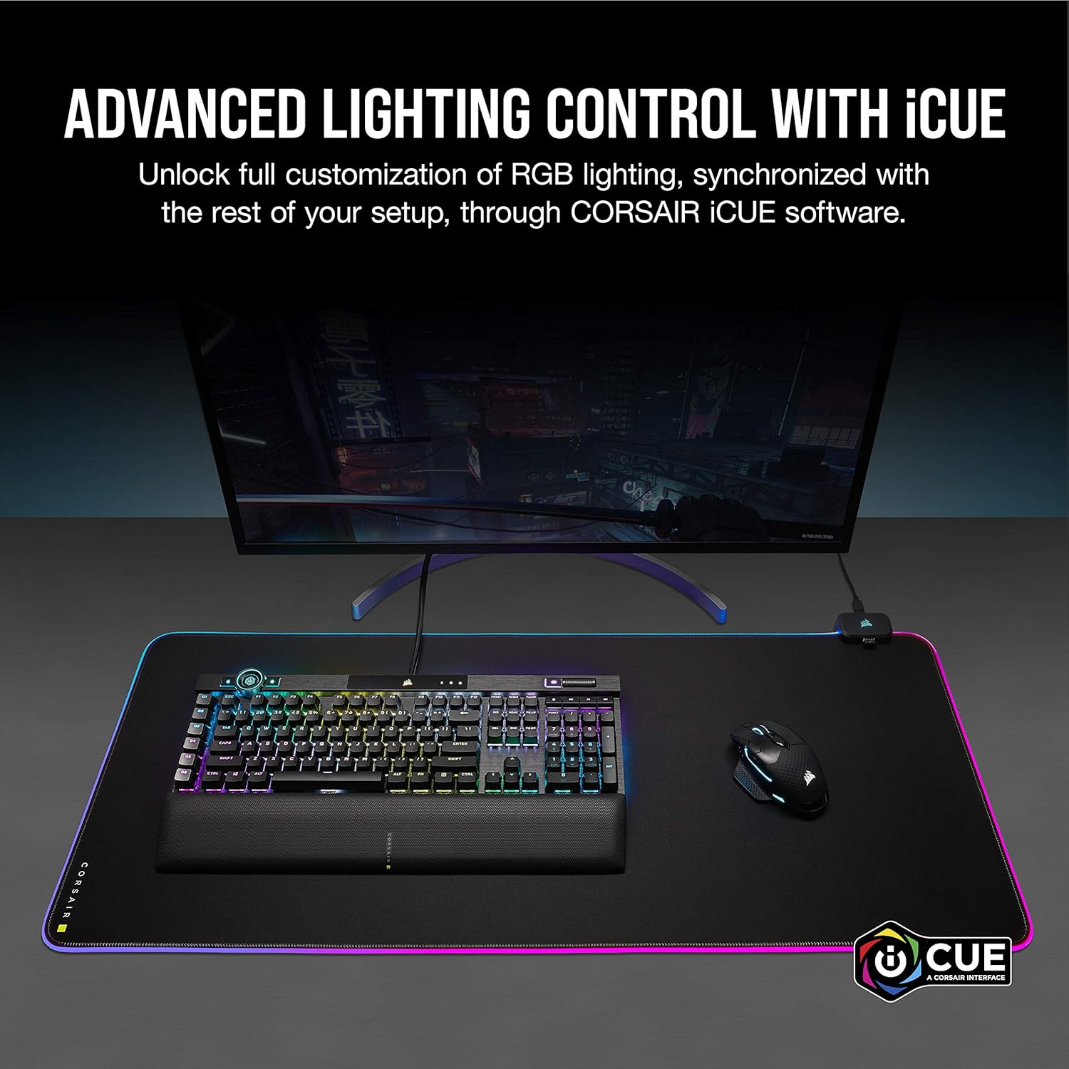 Thumbnail 7 de Corsair MM700 RGB Extended XL | Alfombrilla Gaming con RGB 🖱