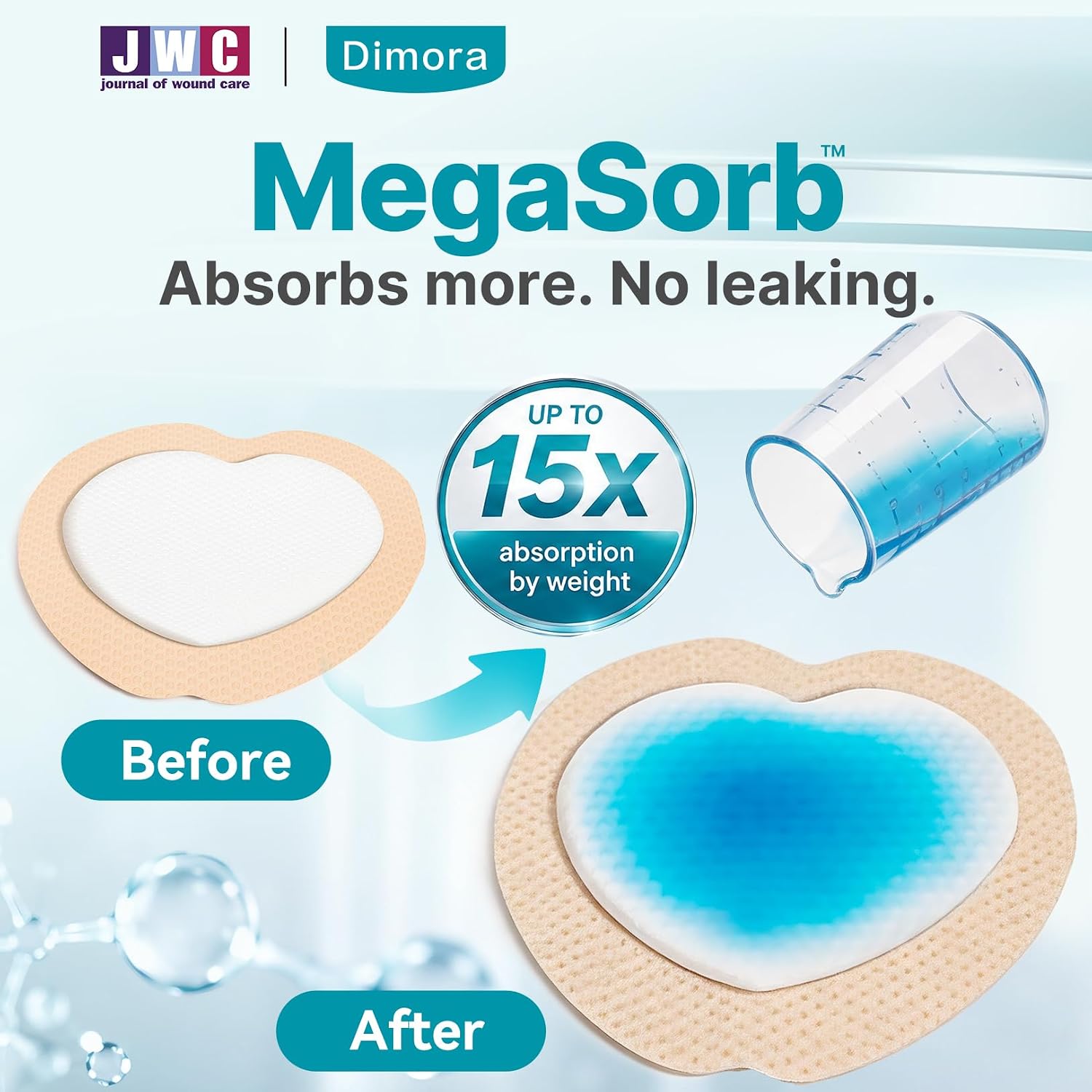 Thumbnail 1 de Dimora Foam Sacral Wound Dressing 7 x 7 in