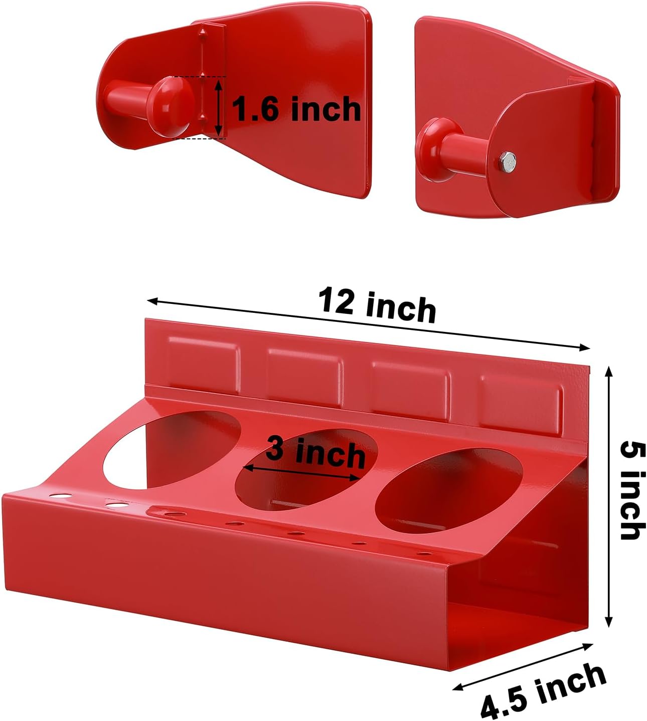 Thumbnail 3 de Mayouko Magnetic Toolbox Shelf & Tray Set for Workshop