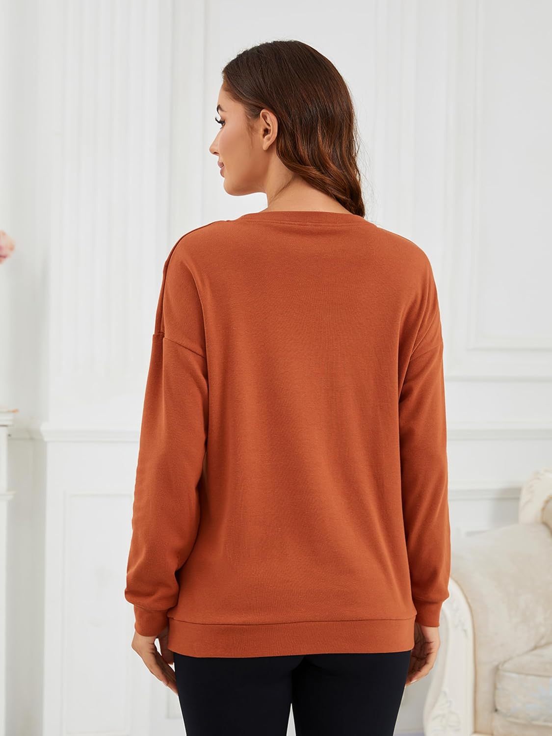 Detalle de Love2Mi Langarm Stillshirt mit Tasche