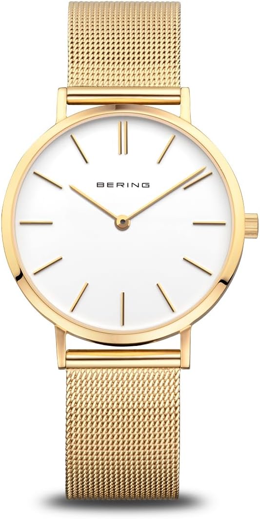 Thumbnail 6 de BERING 14134 Montre à Quartz pour Femme – 34 mm, Cadran et Bracelet Milanaise, Verre Saphir