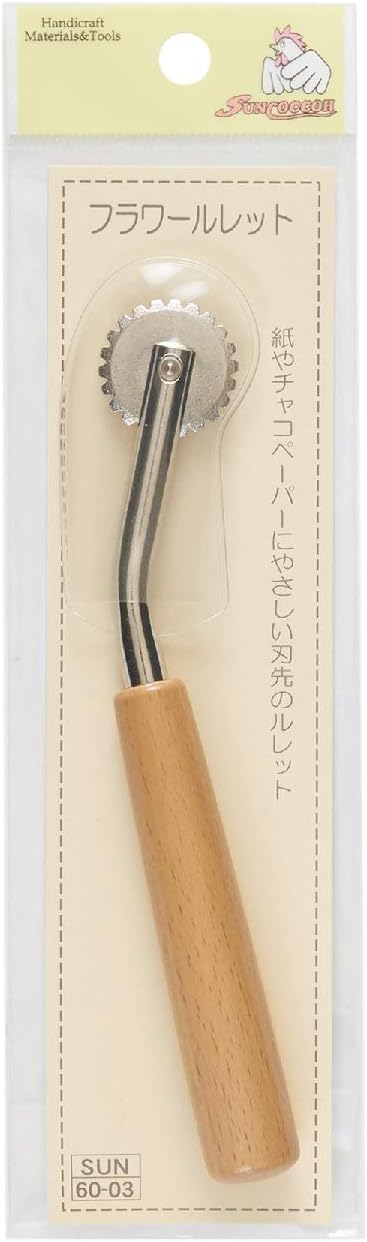 Detalle de 清原 サンコッコー SUN60-03 フラワールレット チャコペーパーにやさしい丸い刃先