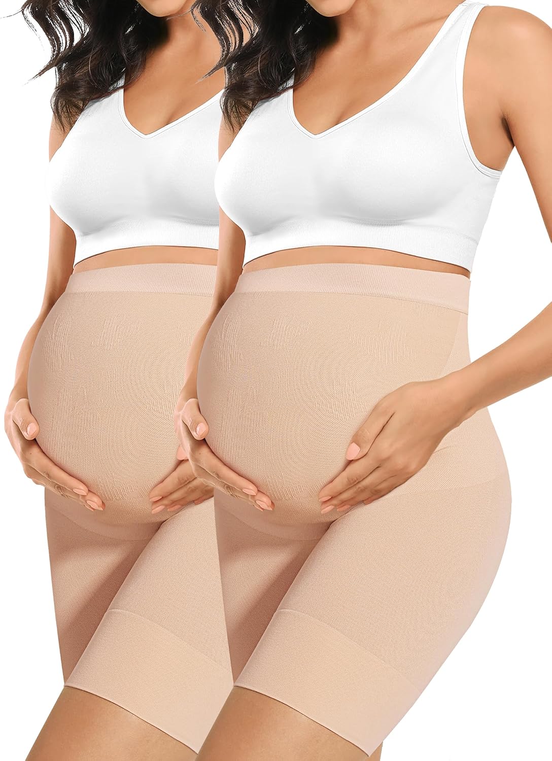 Thumbnail 6 de Peauty Baby Bump Maternity Shapewear High Waisted Mid-Thigh