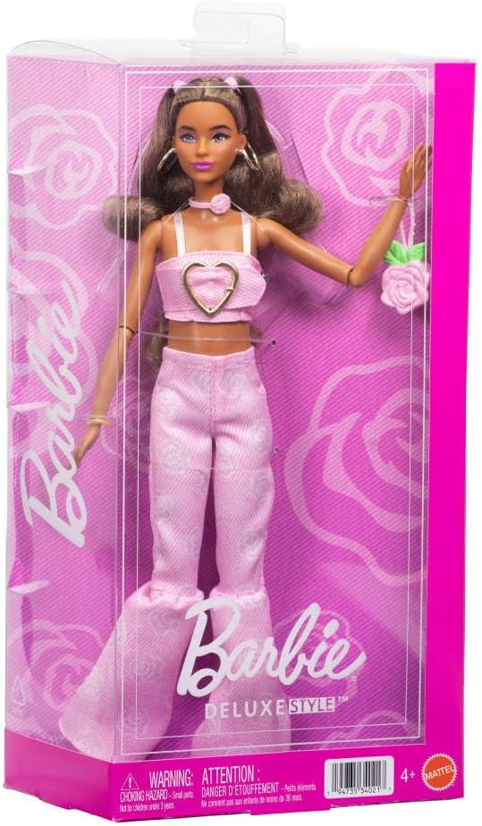 Thumbnail 5 de Poupée Barbie Deluxe Style 4+ Mattel – Barbiecore et denim glamour