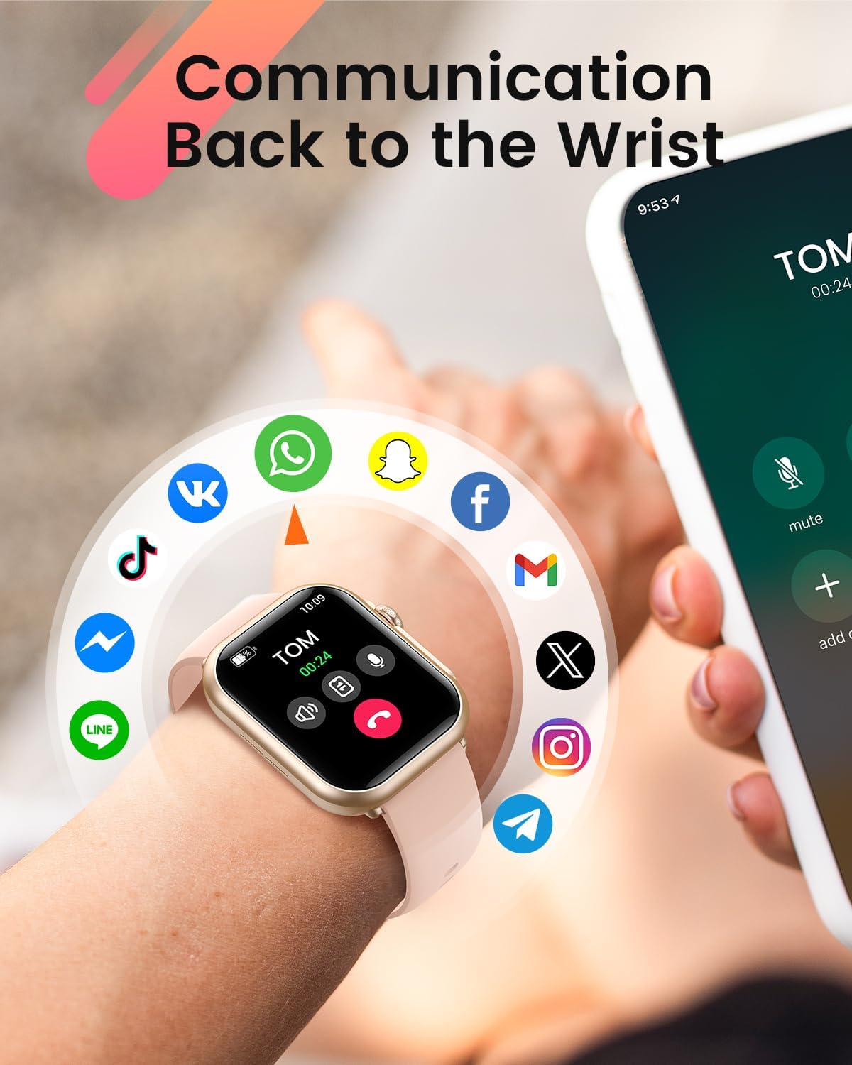 Thumbnail 3 de Smart Watch 30 Days Battery