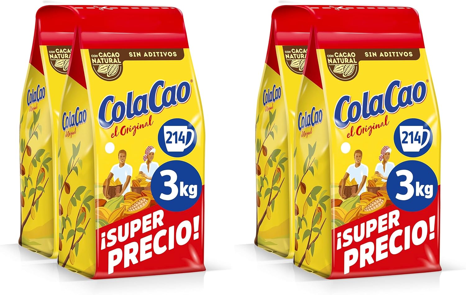 Thumbnail 6 de ColaCao Original – Cacao soluble natural sin aditivos, formato XXL 5,9 kg