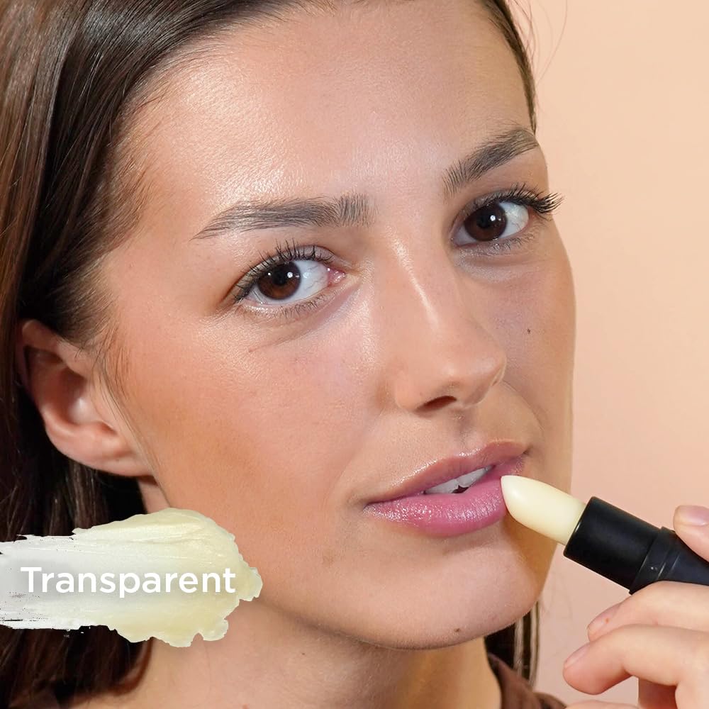 Detalle de junglück JUNGLÜCK Hyaluron Lippenbalsam Transparent – veganer Lippenpflegestift mit BIO-Aloe Vera