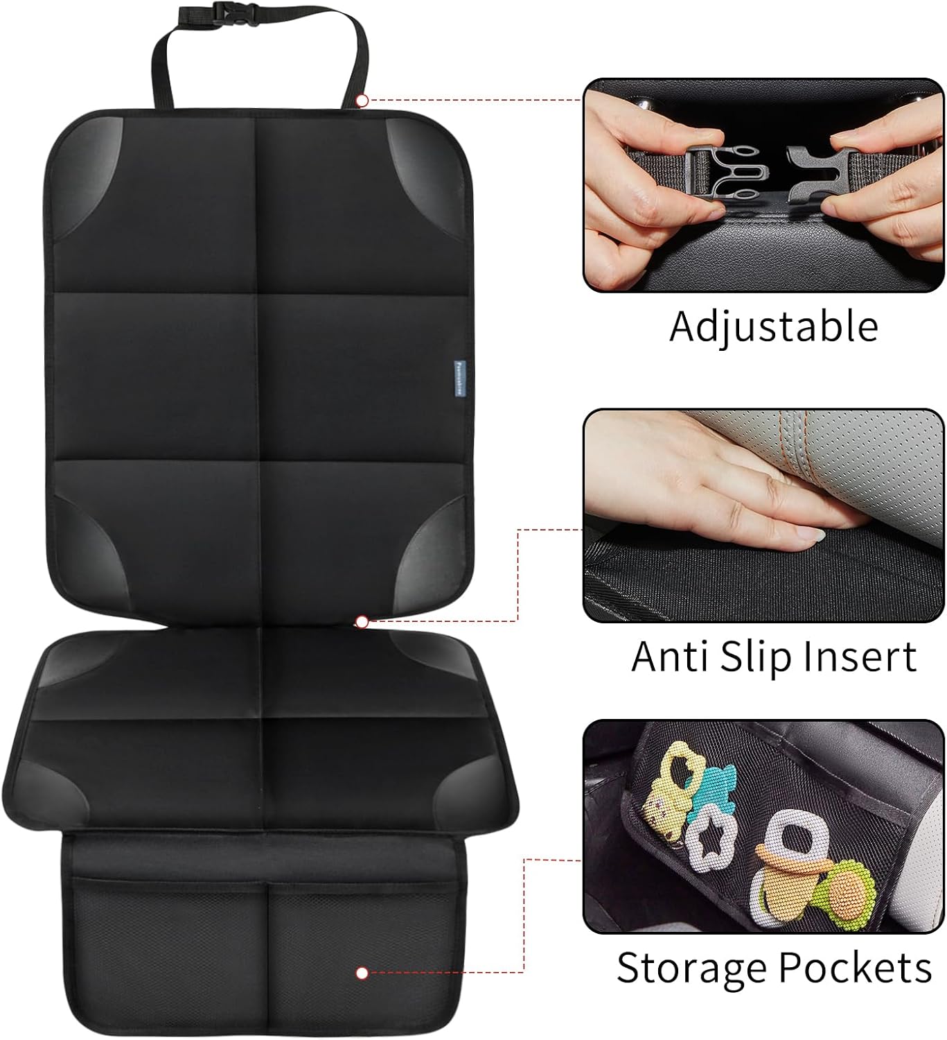 Thumbnail 3 de Psumuabrre Kindersitzunterlage ISOFIX 1 Stück