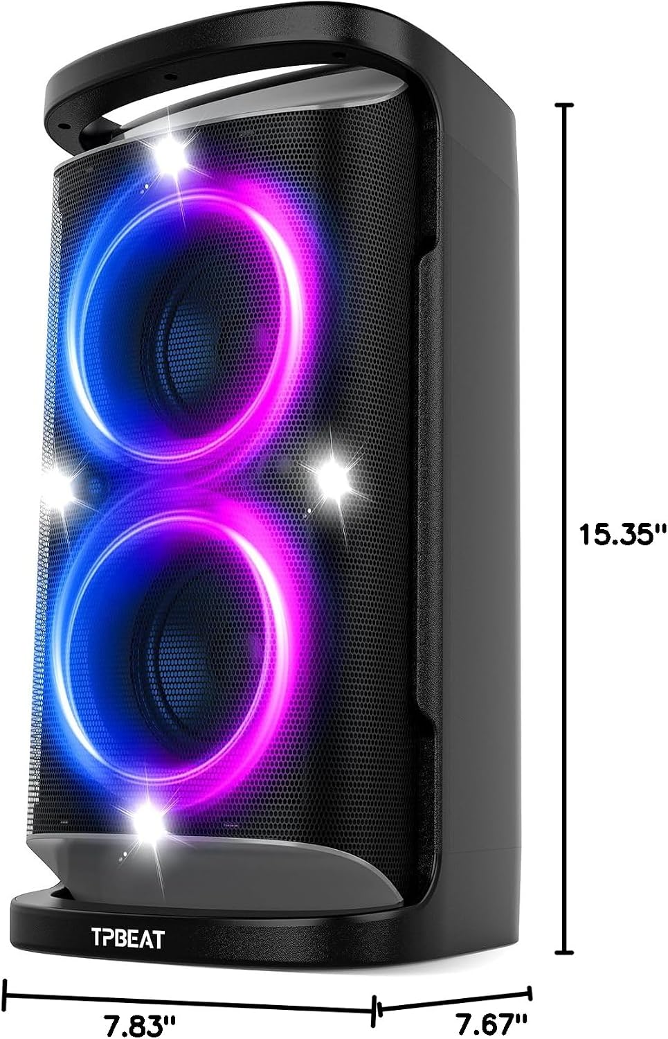 Thumbnail 6 de QxbJoy Portable Bluetooth Speaker 160W Peak