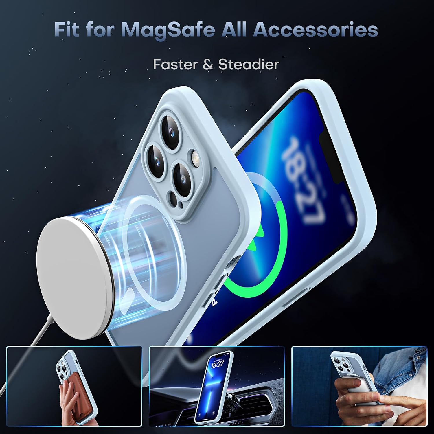 Thumbnail 2 de TOCOL iPhone 13 Pro Max Case 6.7 inch