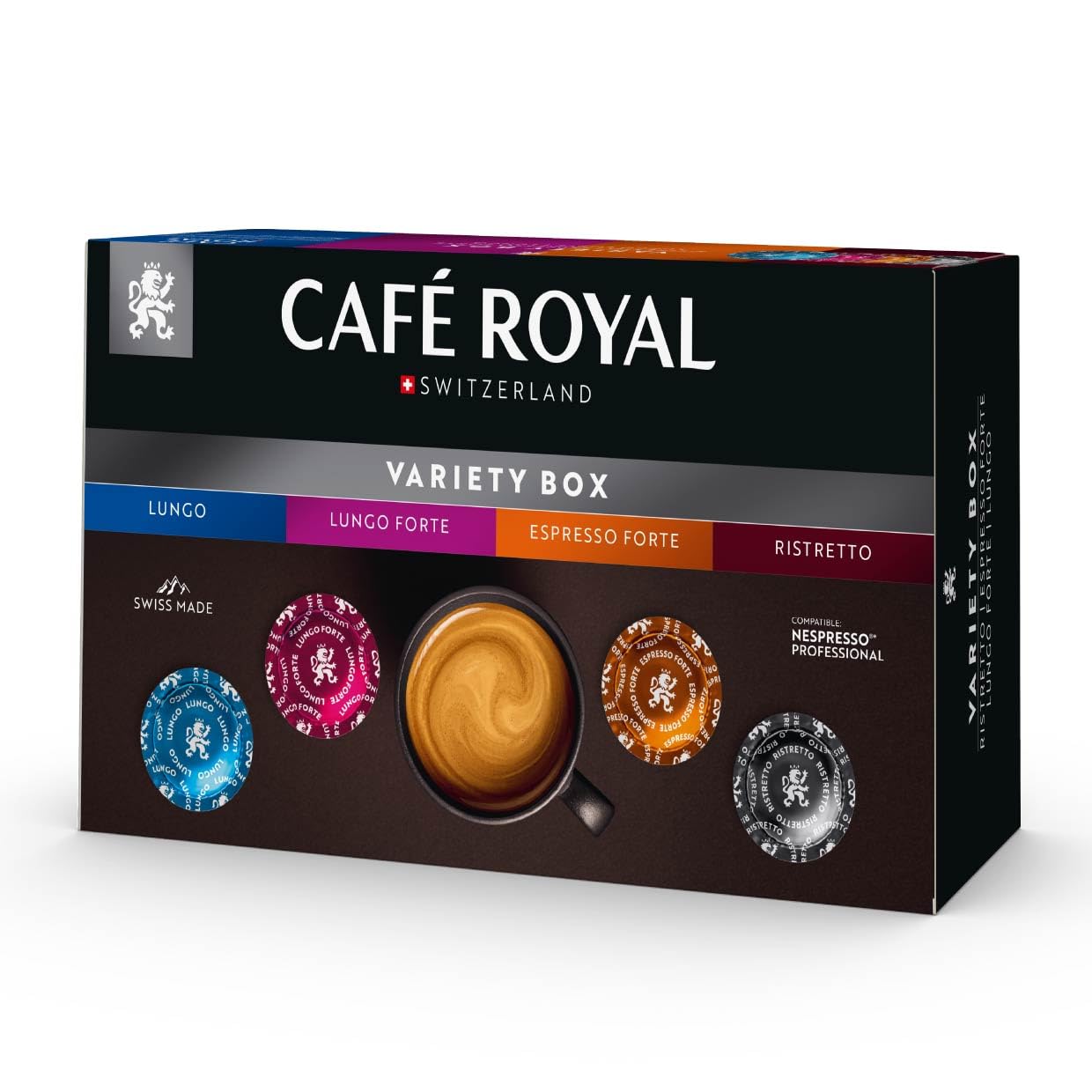 Detalle de Café Royal Professional Pads Lungo Forte – 50 Pad, Nespresso-kompatibel (R) Office & Gastronomie